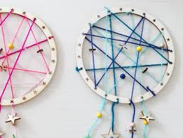 Basteln Traumfanger Bastelset Blau Ein Designerstuck Von Delukowicz Bei Dawanda Bastelsets Basteln Mit Kindern Basteln