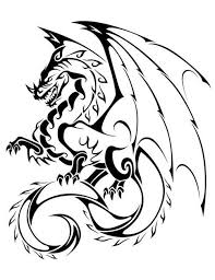 In the japanese culture, these dragons are water creatures this japanese irezumi dragon tattoo depicts the mythical dragon named ryu. Cool Tribal Dragon Tattoo Jpg Cool Tribal Dragon Tattoo Jpg Cooltribaldragontattoojpg D In 2020 Dragon Tattoo Vector Dragon Tattoo Sketch Tribal Dragon Tattoos