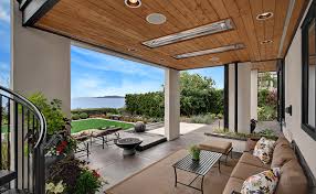 Outdoor Living Room Deck And Patio Photos Commercial And Residential Infratech Patio Design Backyard Patio Patio Heater