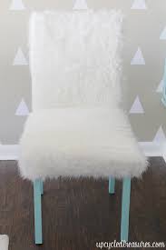 Whimsical Faux Fur Office Chair Makeover Mountainmodernlife Com