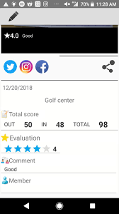 Records your game scoresdatewise for easy reference. Golf Scorecard App Golf Scorecard Photo For Android Apk Download
