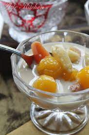 Resepi koktail buah ni sue belajar dari kakak ipar. Puding Buah Buahan Kastard Azie Kitchen