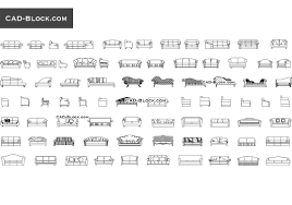 Other high quality autocad models: Sofas Cad Blocks Free Download Autocad File