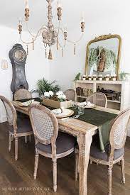 Spring Dining Room With Greenery And Gold Video Vintage Home Decor Decor Vintage House