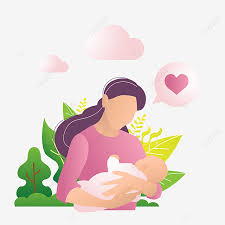 La firmeza de los senos siempre cambia. Ilustracion De Vector De Concepto De La Lactancia Materna Plano Nacido Ilustracion Png Y Vector Para Descargar Gratis Pngtree
