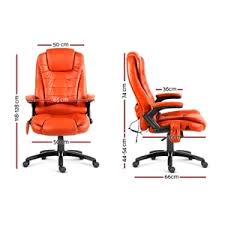 At that time, i just felt that the appearance was cool. Buy Artiss Massage Office Chair Heated Gaming Chair Computer 8 Point Amber Grays Australia