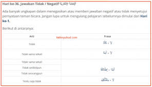 Untuk angka selanjutnya sampai angka 19 sama seperti contoh di atas. 36 Jawaban Tidak Setuju Dalam Bahasa Arab Bahasa Arab Modern