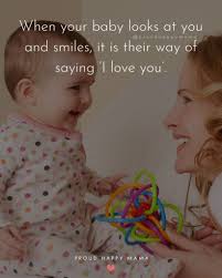 A mother is something absolutely new. Relationship Quotes For Her Baby Smile Quotes Happy Baby Quotes Baby Quotes