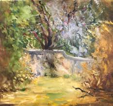 The Garden Wall May Day Hills Beechworth Remembering Sunny Days Online Art Classes Learn Oil Painting Western Art