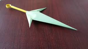 Maybe you would like to learn more about one of these? Cara Membuat Pisau Kunai Menggunakan Kertas Youtube