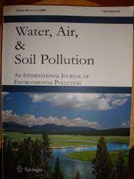 Water is considered the second most polluted environmental resource after air pollution. Water Air Soil Pollution An International Journal Of Environmental Pollution Volume 204 Nos 1 4 J T Trevors Amazon Com Books