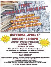 The event is free and open to the public.community members and businesses are encouraged to join the fight against identity theft. Free Shredding Events Near Me 2020