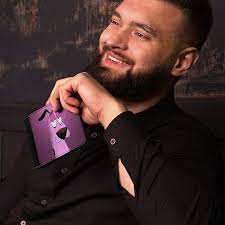 Courage The Cowardly Dog Wallet for Men Bifold Wallets Leather Purse Clutch  Card Holders Travel Wallet Thin Money Bag Cash Case Coin Purse