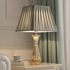 Here, your favorite looks cost less than you thought possible. 2021 Luxurious Cone Shape Crystal Lamp Led Table Lamp Bedroom Bedside Light Creative Square Lampshade Table Light Bedside Desk Light From Delin 283 02 Dhgate Com