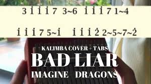 Twinkle, twinkle, little star is a popular english lullaby. Bad Liar Kalimba Cover With Tabs Imagine Dragons Youtube