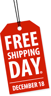 Today Is Free Shipping Day Many Merchants Offering Delivery By Christmas Eve Http Www Freeshippingday Com Shipping Day Christmas Savings Free Shipping