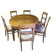 Antique dining tables come in numerous styles and designs, making it difficult to identify a specific piece. Extendable Dining Table Art Deco With 6 Chairs Circa 1930 S Europe Your20th Com Wholesale Of The Antique Furniture Your20th Com