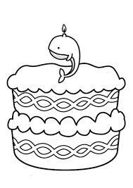 Ausmalbilder zum geburtstag geburtstagstorte kerzen happy birthday. Kostenlose Malvorlage Geburtstag Kuchen Zum Neunten Geburtstag Zum Ausmalen