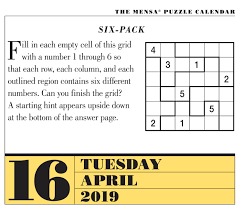 Oct 11, 2021 · a youngster whose iq puts him in the top 0.1per cent of children his age has been accepted into mensa. Puzzle Solutions Page A Day
