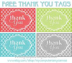 Simply pick a postcard design our intuitive design tools allow you to tweak printable thank you postcard templates with a few simple clicks. Free Printable Thank You Tags Template Novocom Top