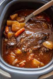 Salt, salted butter, yukon gold potatoes, shredded parmesan cheese and. Slow Cooker Pot Roast With Gravy Slow Cooker Gourmet