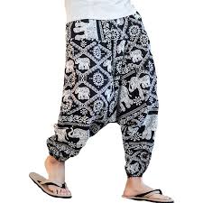 Maybe you would like to learn more about one of these? Incerun Men S Floral Print Loose Casual Harem Pants Jumia Nigeria