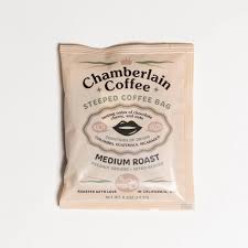 Chamberlain Steeped Coffee Bags Steeped Coffee Fresh Roasted Coffee Craft Beer Labels
