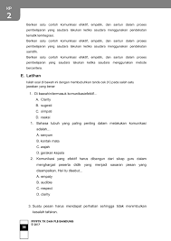 Seorang perempuan berumur 34 tahun g3p2a0 datang kebidan praktek swasta dengan keluhan keluar darah dari kemaluannya, nyeri perut bagian bawah tembus belakang, mual muntah lebih dari 5x sehari,meresa pusing dan penglihatan kabur. Soal Dan Jawaban Komunikasi Efektif Peranti Guru