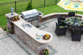 A stone effect tile is a brilliant compromise for those who want a maintenance free kitchen floor but still love the look of a natural stone. What S The Best Stone For My Outdoor Kitchen By Granite Imports Medium