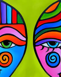 Abstract painting ideas art easy drawing schifforo. Abstract Faces Paint By Numbers Paint By Numbers For Adult