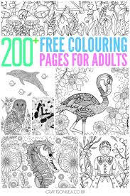 Thousands of complex images for advanced colorists ready to print! Coloring Pages For Adults 200 Free Designs Crafts On Sea