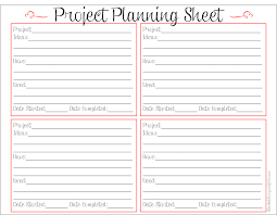 Blissful Keeper At Home Free Project Planning Sheet Project Planner Printable Project Planner Project Planner Template