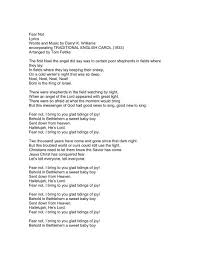 Fear Not Lyrics Words And Music By Darryl K Praisegathering