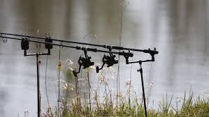 With bank sticks the rods can be layed horizontal so the fish feel nothing from the rod allowing them to swim with the bait longer. Gespitzt In Den Boden Die Richtigen Banksticks Kaufen Fisch Hitparade Magazin