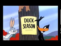 Bugs bunny's no meme sticker sticker is added to extension! Bugs Bunny And Daffy Duck Hunting Season Posters Youtube