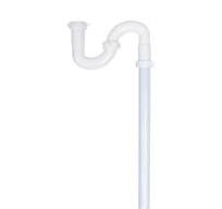 Oatey 1-1/4 in. White Plastic Sink Drain S- Trap HDC9719BG