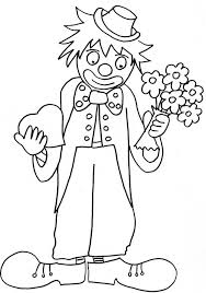 Album de coloriage en ligne du site toupty.com. 33 Dessins De Coloriage Clown A Imprimer