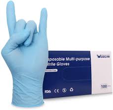 Latex sensitive persons prefer the nitrile. Wostar 2 5 Mil 100 Count Nitrile Disposable Gloves Latex Free Safety Work Gloves For Food Handle Or Industrial Use Method Suppliers Ltd