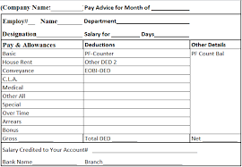 Download Salary Slip Format In Excel And Word Managers Club