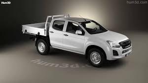 The standard version sported steel wheels, with an option for light alloys. Isuzu D Max Double Cab Alloy Tray Sx 2017 3d Model By Hum3d Com Youtube