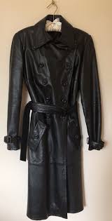 Zara Basic Black Leather Trench Coat Size L Bought In Uk Made In Pakistan Zarabasic Classictrenchcoat Leather Trench Coat Trench Coat Zara Basic