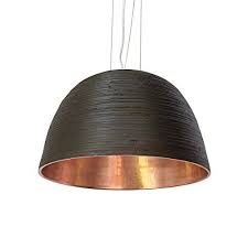 relaxdays 10019054 46 bambo lampe de suspension lustre rond bambou cuivre noir amazon fr luminaires et eclairage luminaire plafond luminaire lustre rond