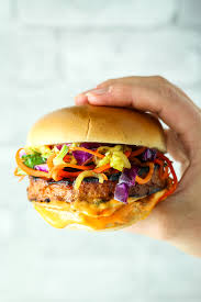 sweet and y tofu burgers from the