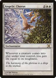 Angelic Chorus Magic The Gathering Cards The Gathering Magic The Gathering