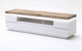 Selsey sonoma oak / white matt tv lowboard 120 x 35.5 x 38: Tv Lowboard Romina In Weiss Matt Lackiert Gunstig Massiva Mobel De