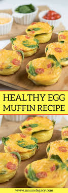Healthy Egg Muffin Recipe Egg Muffins Healthy Healthy Egg Muffin Recipe Healthy Muffin Recipes