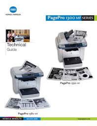 Keep your pc sounding crisp and clear. Konica Minolta Pagepro 1380 Mf Technical Manual Pdf Download Manualslib