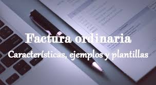 See more of características on facebook. Factura Ordinaria Caracteristicas Ejemplos Y Plantillas