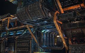 Mining Station Rework Fractured Space By Hans Palm Https Www Artstation Com Artwork Zadwyz Textures Created Wit Eiffel Tower Inside Artwork Eiffel Tower