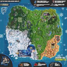 Fortnite Cheat Sheet Map For Season 7 Week 5 Challenges Fortnite Fortnitebattleroyale Game 5 Challenge Challenges Fortnite